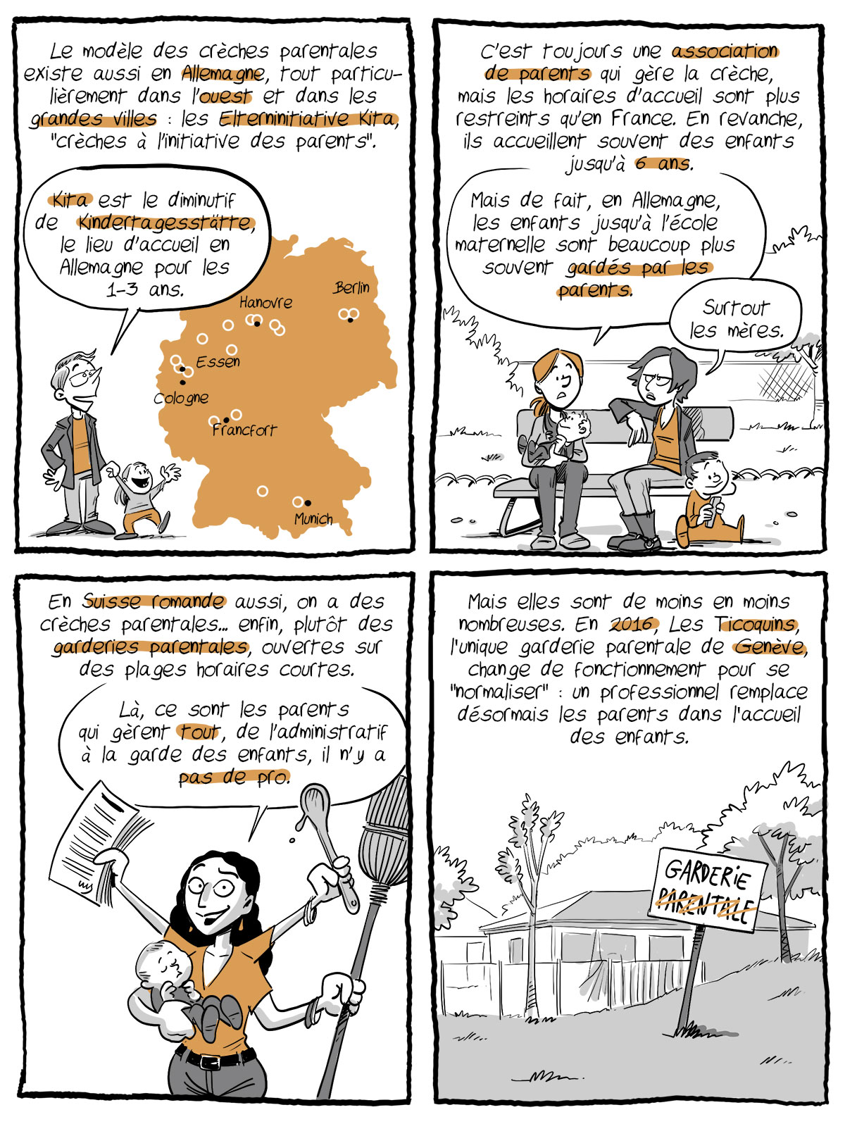 La page deux de la troisième bande dessinée